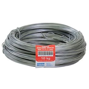 ARAME-GALVANIZADO-N.12-MORLAN------21MTS ARAME-GALVANIZADO-N.12-MORLAN------21MTS