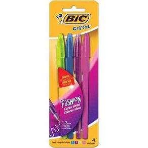 CANETA-BIC-CRISTAL-FASHION-CORES-6X4X1