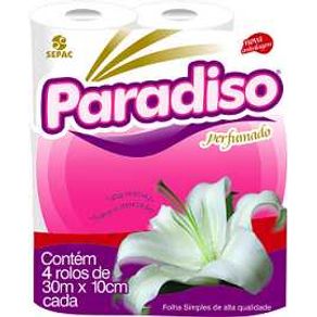 PAPEL-HIG.PARADISO-BCO-PERFUMADO16X4X30M PAPEL-HIG.PARADISO-BCO-PERFUMADO16X4X30M