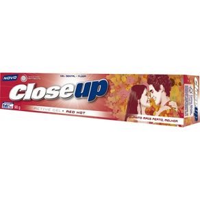 CD-CLOSEUP-GEL-VERM-RED-HOT-12X90GR CD-CLOSEUP-GEL-VERM-RED-HOT-12X90GR