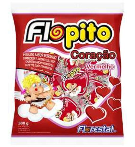 PIRULITO-FLOPITO-CORACAO-VERM-50X1-500GR