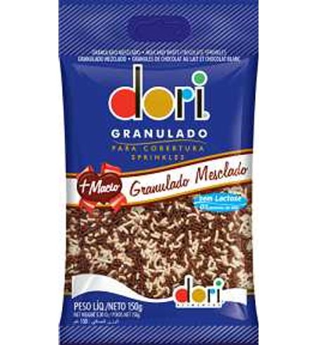 CHOC.GRANULADO-MESCLADO-DORI-24X150GR