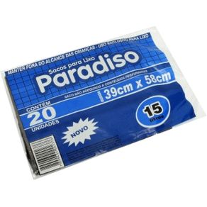 SACO-LIXO-PARADISO-PRETO--15LT-25X20 SACO-LIXO-PARADISO-PRETO--15LT-25X20
