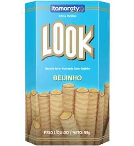 BISC.ITAMARATY-LOOK-RECH.BEIJINHO20X55GR