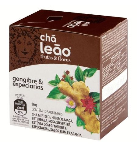 CHA-LEAO-10-SAQ-GENGIBRE-ESPECIARIA-16GR