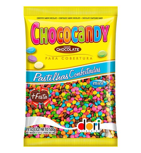 CHOC.CHOCOCANDY-CONFEITO-COLOR-DORI-500G