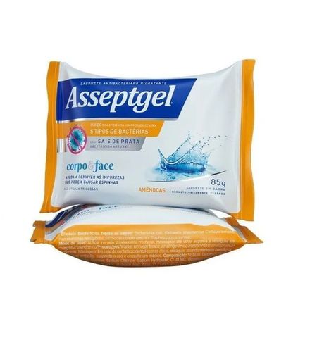 ASSEPTGEL-SAB.ANTIBAC-12X85GR-AMENDOAS