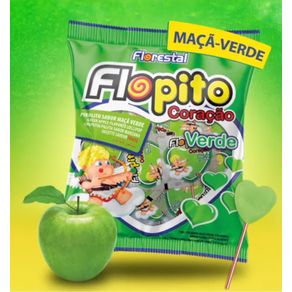 PIRULITO-FLOP-CORACAO-MACA-VRD-50X1-500G