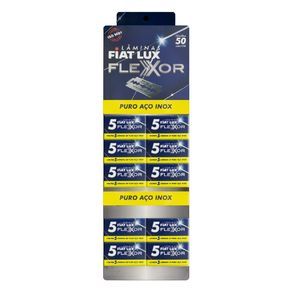 LAMINA-BARBEAR-INOX-FIAT-LUX-FLEXOR-10X5 LAMINA-BARBEAR-INOX-FIAT-LUX-FLEXOR-10X5