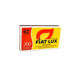 FOSFORO-FIAT-LUX-5CM-16X200UNIIDADES FOSFORO-FIAT-LUX-5CM-16X200UNIIDADES