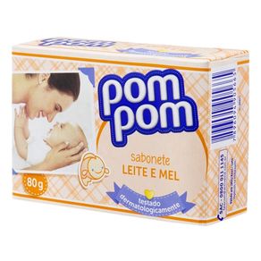 SAB.POM-POM-12X80GR-LEITE-E-MEL