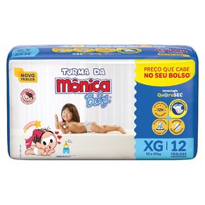 FRALDA-TURMA-DA-MONICA-JUMBINHO-12X1-XG FRALDA-TURMA-DA-MONICA-JUMBINHO-12X1-XG