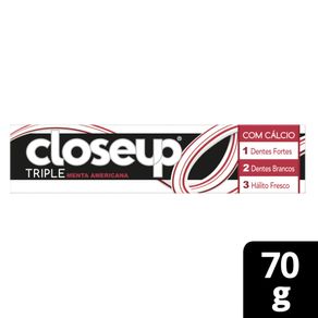 Cd Closeup Triple Menta Americana 12x70g Cd Closeup Triple Menta Americana 12x70g