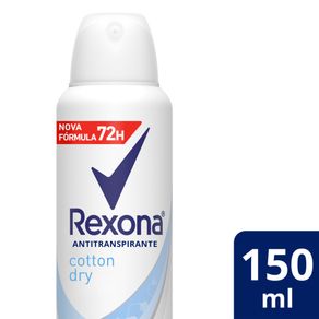Des.Rexona Aero Fem 150ml Cotton
