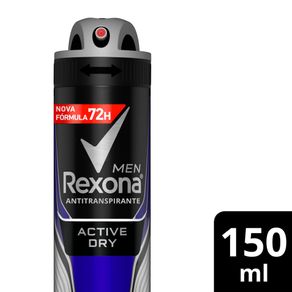 Des.Rexona Aero Masc.150ml Active