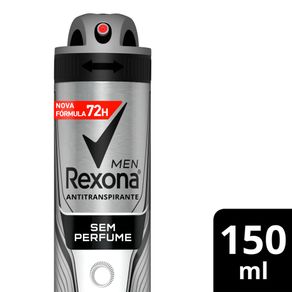 Des.Rexona Aero Masc.150ml Sem Perfume Des.Rexona Aero Masc.150ml Sem Perfume