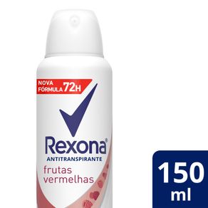 Des.Rexona Aero Fem 150ml Frutas Vermelh