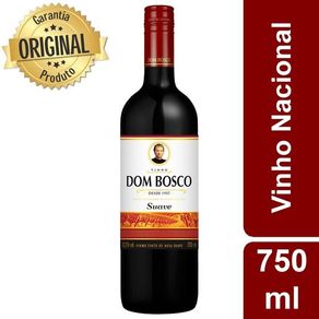 BEB.VINHO-DOM-BOSCO-SUAVE-TINTO-12X750ML BEB.VINHO-DOM-BOSCO-SUAVE-TINTO-12X750ML