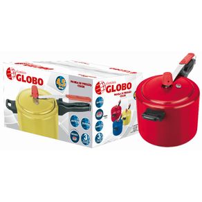 PANELA-PRESSAO-GLOBO-COLOR-VERMELHA-45L PANELA-PRESSAO-GLOBO-COLOR-VERMELHA-45L